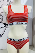 FILA bralette cotton stripes