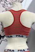 FILA bralette cotton stripes