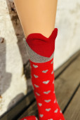 SLIPPER HEARTS christmas socks