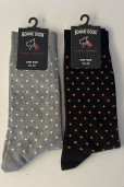 DOTS and CHECKS men ‘s socks
