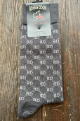 BONNIE DOON BLACK men’s socks
