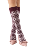 SCOTLAND podkolenky káro vzor