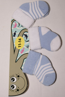 Mimi froté ponožky STONOŽKA - světle modrá