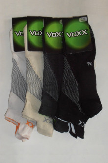 Pánské sportovní ponožky IRIS nadměr - z leva bílé, šedé, tm.šedé a černé