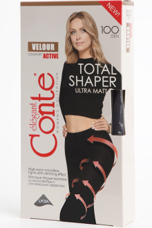 VELOUR active punčocháče 100 den Conte