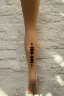 ARISE punčocháče s tetováním NOQ