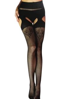 EMOZIONE háčkované punčochy-punčocháče PM