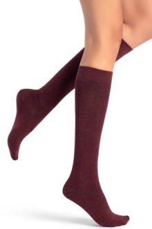 Podkollenky KAŠMÍR rozplétaný lem