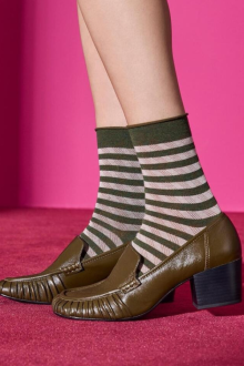 LIFESTYLE ponožky volný lem kašmír