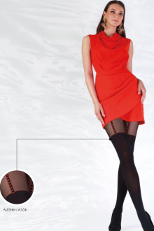 AFFECTION punčocháče vzor punčochy