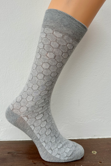 FUNNY HERINGBONE men’s socks