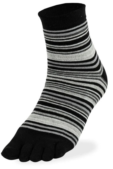 TOE socks funky stripes