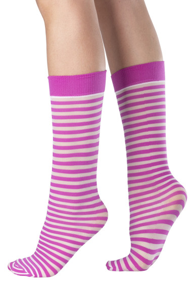 5F01 knee socks