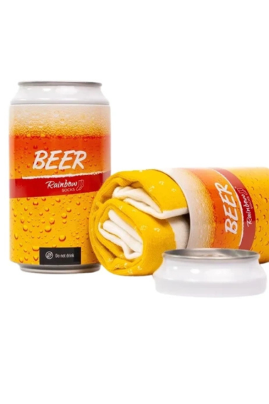 PIVO v plechovce dárkové ponožky